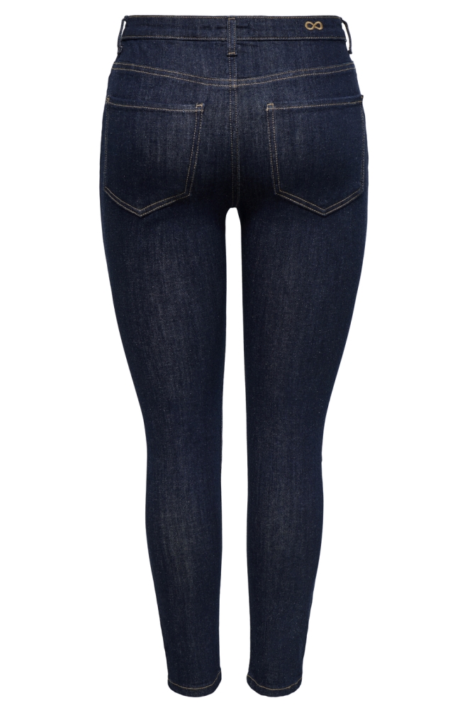 JDYFINA MW SK ANKLE JNS RINSEWA DNM 15354211 Dark Blue Denim/RINSE DARK